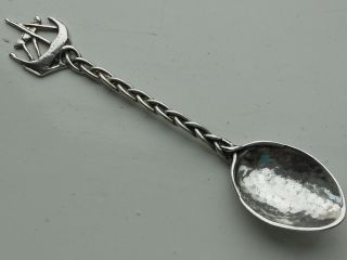 Amy Sandheim Hammered Sterling Silver Arts & Craft Spoon 1932