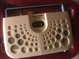 Panasonic Rs - 833s Portable Stereo 8 - Track Player " Swiss Cheese " Vintage