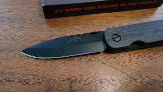 EMERSON KNIVES A - 100 BT Richlite with Black Liners Full Size Knife 3