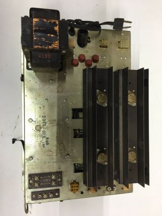 Jukebox Part Seeburg Solid State Stereo Amplifier Type Tsa10 Code B