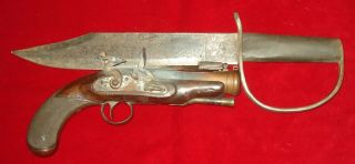 Civil War Confederate Bowie Knife D Guard No Sword Dagger