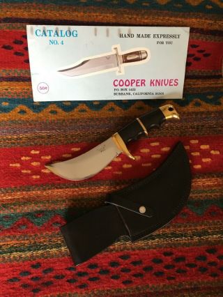 Vintage John Nelson Cooper Custom Designed Knife Knifemaker to The Stars 5