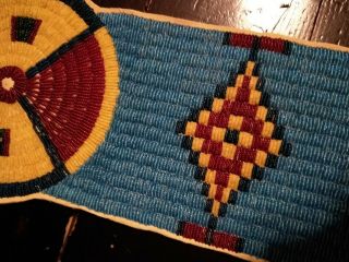 Sioux style beaded blanket strip 3