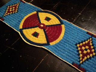 Sioux style beaded blanket strip 5