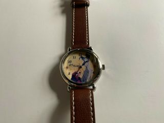 Disney 50th Anniversary LADY & THE TRAMP Watch leather band and TIN 3