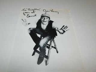 Vintage Jim Varney/ernest P.  Worrell Hand Signed Autograph Inscribed