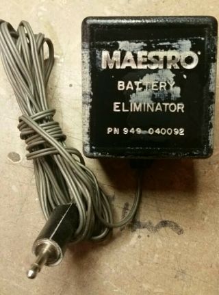 Maestro Battery Eliminator Vintage Power Supply Universal Input 115v - 230v.