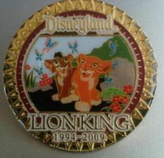 Disney Pin 86028 Dlr Lion King 15th Anniversary Kiara And Kovu Disneyland Le 800