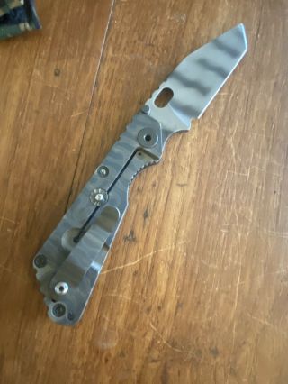 Strider Knife SNG Folder With Case And VZ Grip Tanto 4