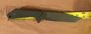 Buck - STRIDER TANTO Knife Model B890 - 00X - 0 Owner - 6
