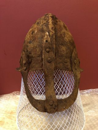 Early Medieval Viking Helmet,  Russian Hungarian German French Kiev Rus,  No Sword