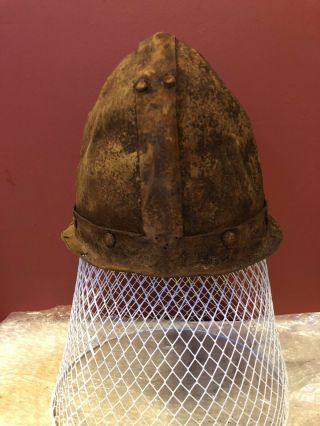 Early Medieval Viking Helmet,  Russian Hungarian German French Kiev Rus,  No Sword 3