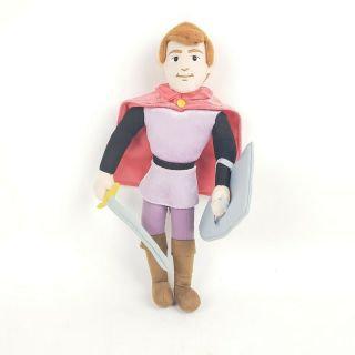 Disney Store Sleeping Beauty Prince Phillip Plush Stuffed Doll 16”
