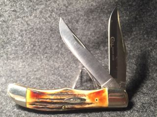 Vintage 1976 Case Xx 5265 Folding Hunter Stag Folding Knife