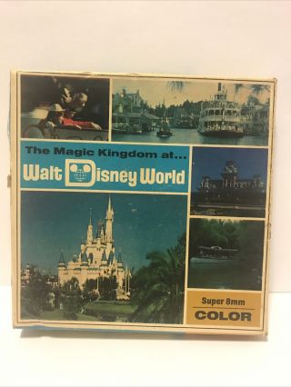 Walt Disney World - Magic Kingdom Walt Disney World - 8mm Film (70s) Color