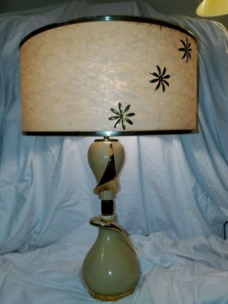 Vintage Hollywood Regency Revolv - A - Lite Table Lamp Designer 1920 