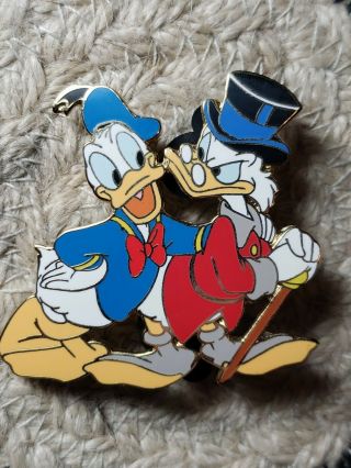 Disney Pin - Uncle Scrooge And Donald Duck Le500