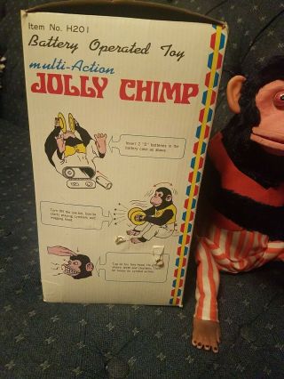 Vintage Multi Action Jolly Chimp Battery Operated Toy H Sinc Hi Toy 3
