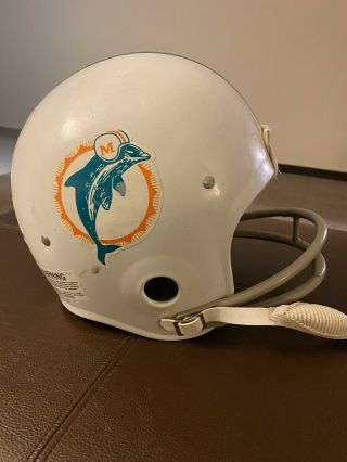 Vintage Miami Dolphins Rawling Football Helmet Medium Size