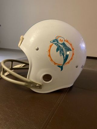 Vintage Miami Dolphins Rawling Football Helmet Medium Size 3