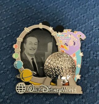 Wdw 2005 Walt’s Legacy Plans For Epcot Figment Spaceship Earth Le Pin