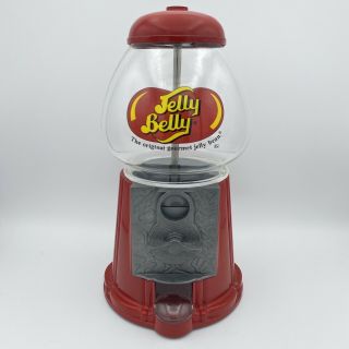 Jelly Belly Mini Bean Machine Metal Dispenser Glass Globe Coins