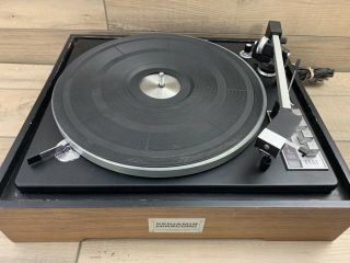 Vintage Benjamin Miracord Elac 50h Auto Turntable Record Player 4 Speed Read