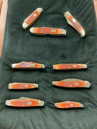 9 W.  R.  Case & Sons Cutlery Co.  XX Knifes Set 1 Of ONLY 250 3