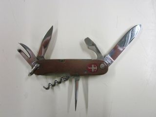 Wenger Delemont Tahara Old Cross Swiss Army Knife Sackmesser Couteau Militaire