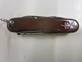 WENGER DELEMONT TAHARA Old Cross Swiss Army Knife Sackmesser Couteau Militaire 6
