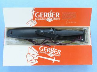 1982 Gerber Mark Ii Survival Knife W/ Box,  Scabbard,  Etc.  Flat &