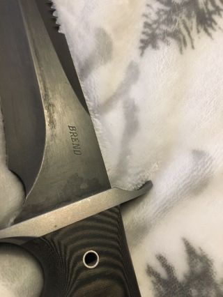 10” Vintage Walter Brend Custom Made Knife 3
