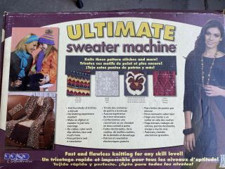 Bond Ultimate Sweater Machine Craft Knitting Vintage
