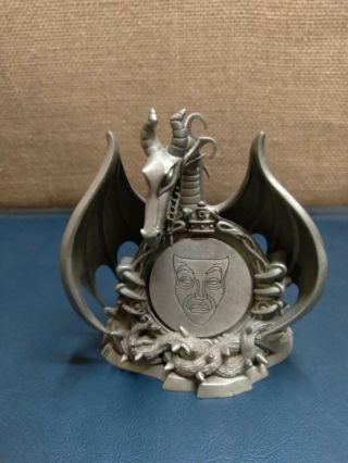 1997 6th Disneyana Convention Limited Edition Pewter Figurine 1 Of 2200 Dragon