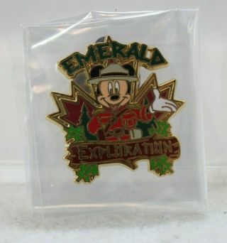 Disney Vacation Club Dvc Pin Adventures By Emerald Exploration Mickey Mouse