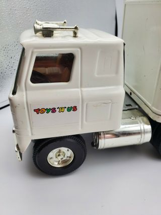 Vintage ERTL Pressed Steel Toys R Us Semi Truck Kids R Us Tractor Trailer 3