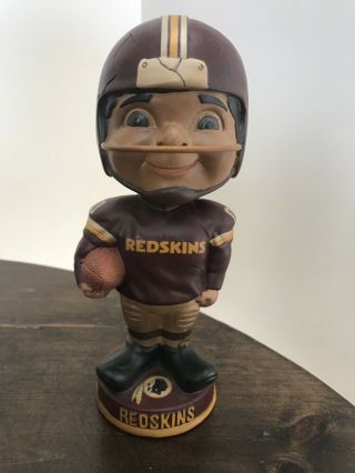 Washington Redskins Retro Bobblehead,  " Legends Of The Field " Vintage