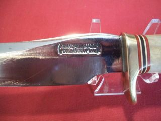 Vintage Randall Knife Knives Model 3 - 5,  W/ Stag Handle,  JRB Sheath,  Thick Spacers 4