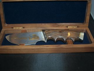 Vintage Gerber Model 400 Commemorative Bill Of Rights - Fixed Blade Knife -