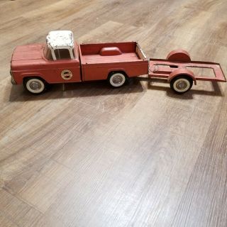 Vintage Nylint Toys Ford Speedway Special Pickup Truck And Trailer