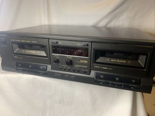 Vintage Technics Rs - Tr311 Dual Cassette Player Recorder &