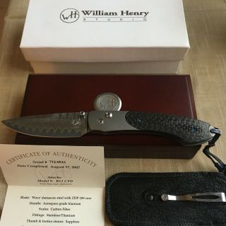 William Henry Knife B12 Ctd Attach