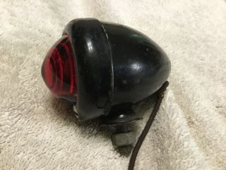 Vintage Guide R8 - 50 - 1 Red Glass Lens Tail Light From John Deere A,  B,  D,  G Or R