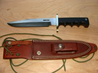 Randall Made Knives Model 14 " Attack " N/s Guard S/s Blade Sullivan Sheath