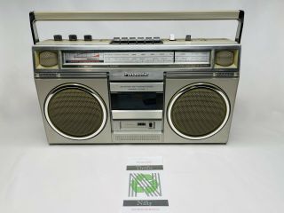 Vintage Panasonic Model Rx - 5030 Boom Box Radio Old School/ghetto Blaster