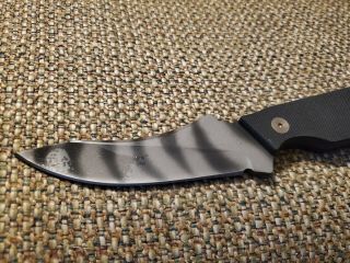 Strider Knives Fixed: PFK - G10 Handle,  Tiger Striped 3