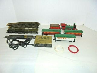 Tyco General Vintage Ho Train Set Complete And Transformer