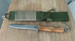 Handmade Ek Commando Knife,  Made In Usa,  Stainless Steel 1941 Ww2 Korea Veterans