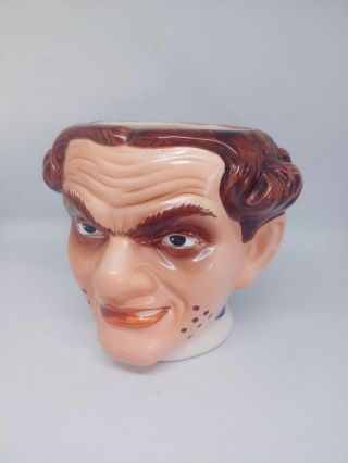 Dick Tracy Movie - Flat Top Ceramic Head Mug - Disney - Applause
