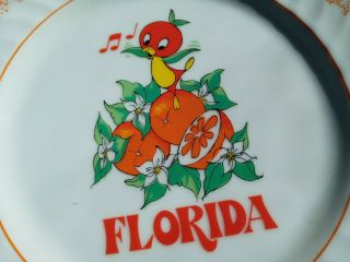 Walt Disney Production Japan Florida Orange Bird 6 5/8 
